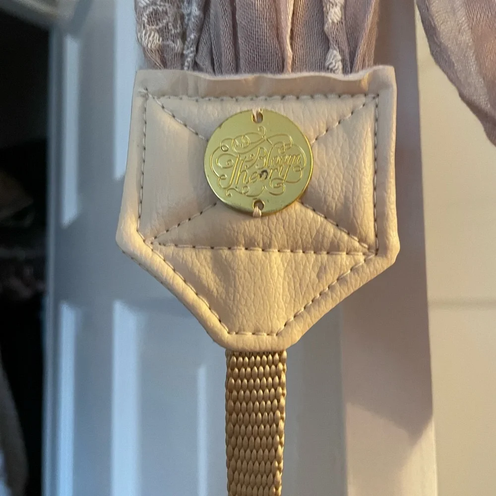 instax mini Polaroid Camera, Leather Case, Bloom Theory Strap